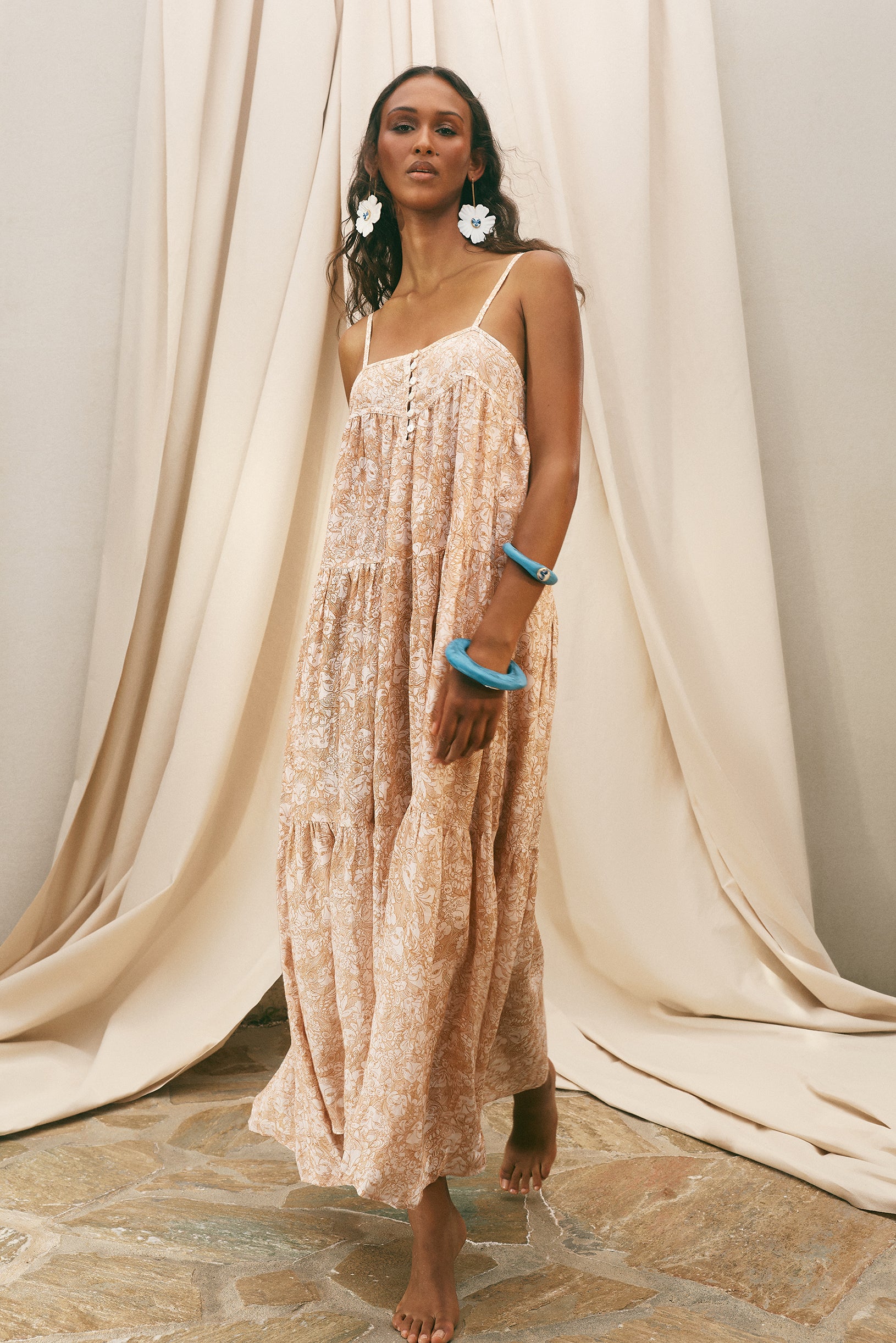 Wanderer Dress - Alchemy Print