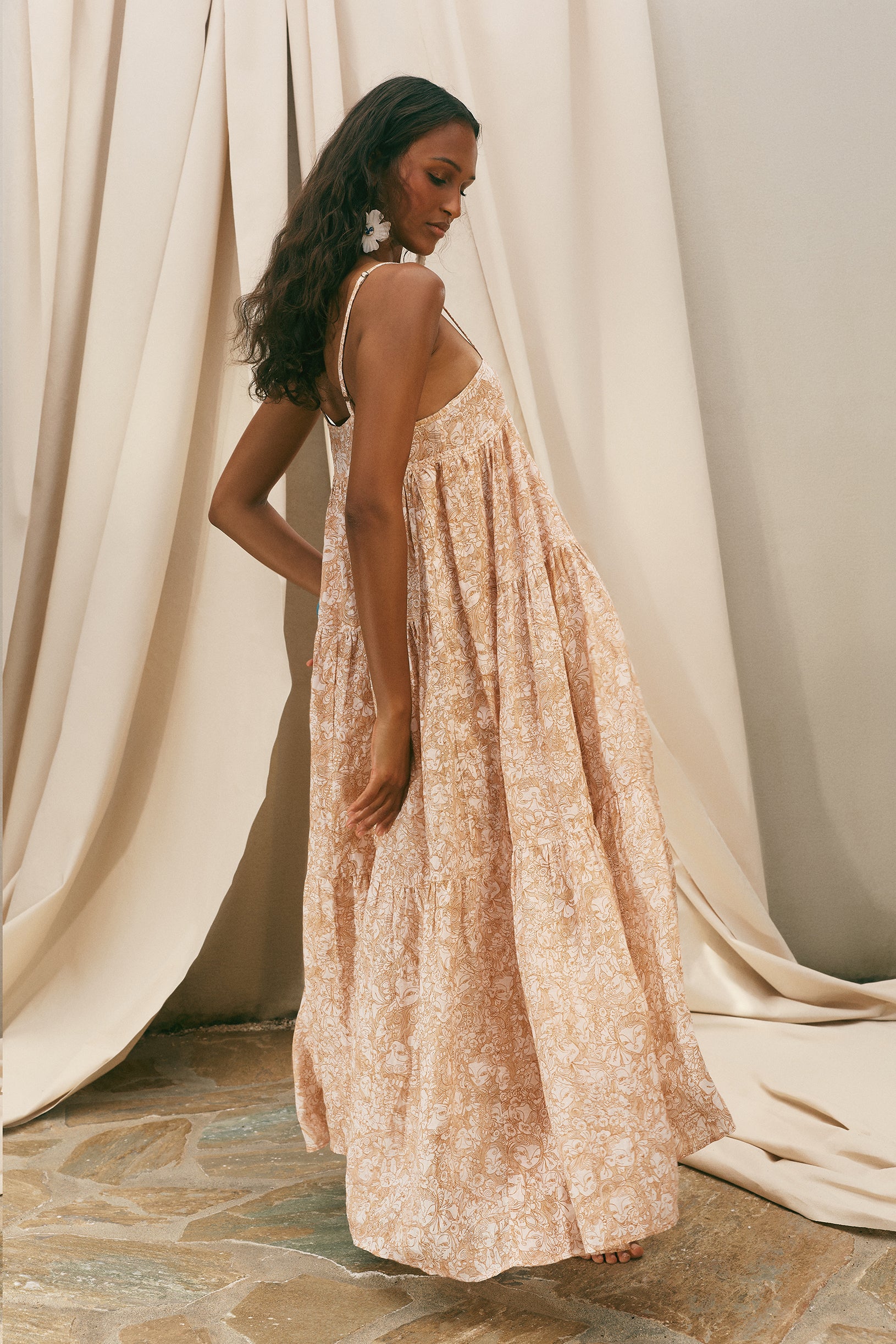 Wanderer Dress - Alchemy Print