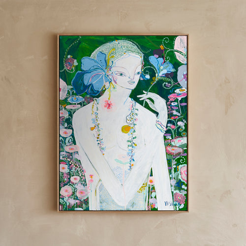 'Ele Azul' Canvas Print