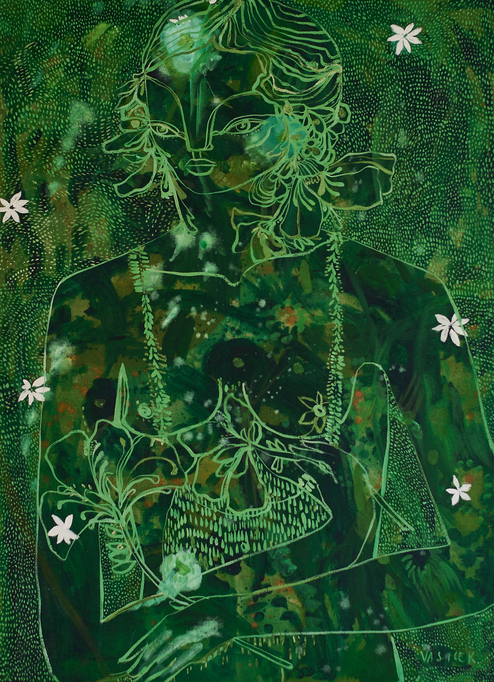 'Falling Flowers' Limited Edition Print