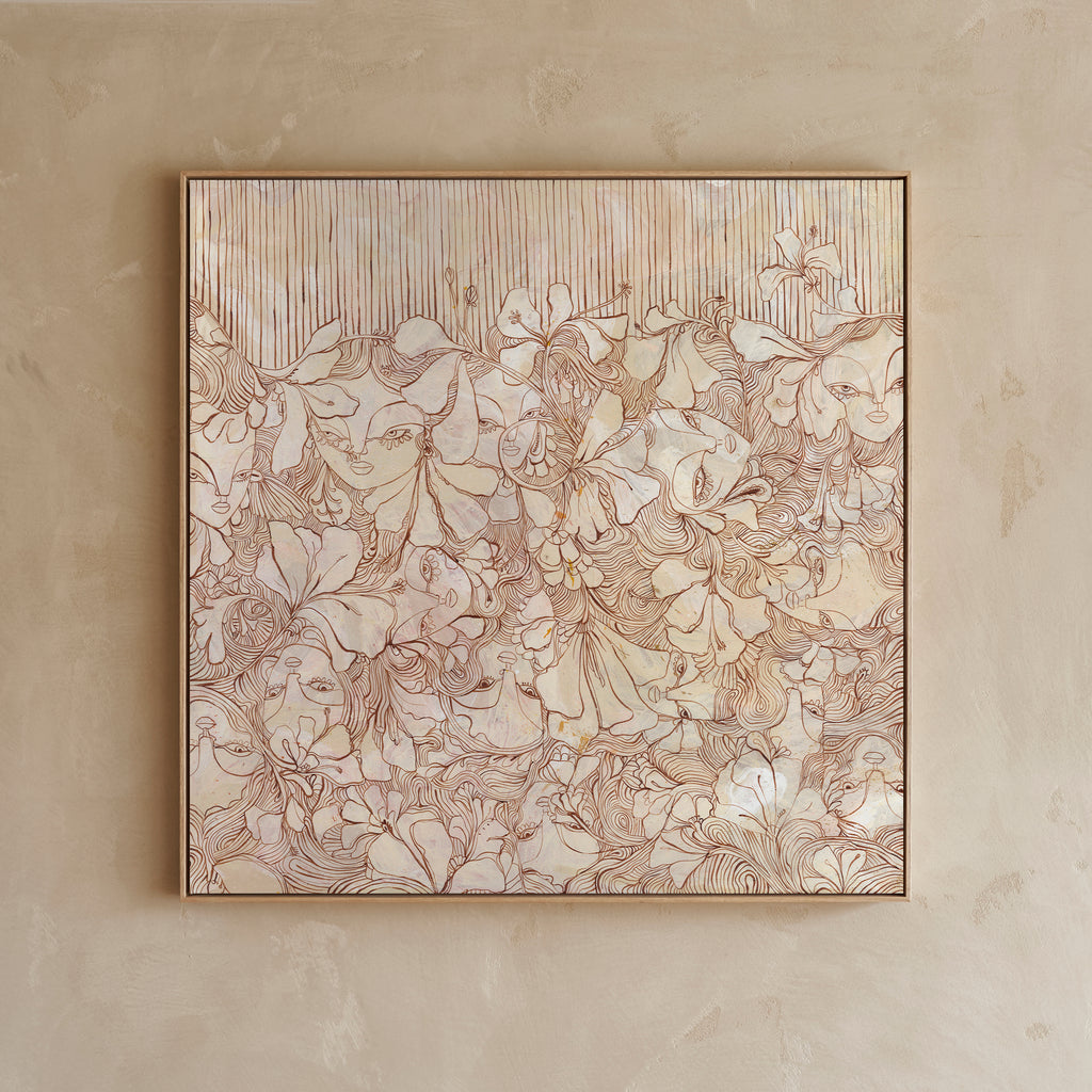 'Flower Song' Canvas Print