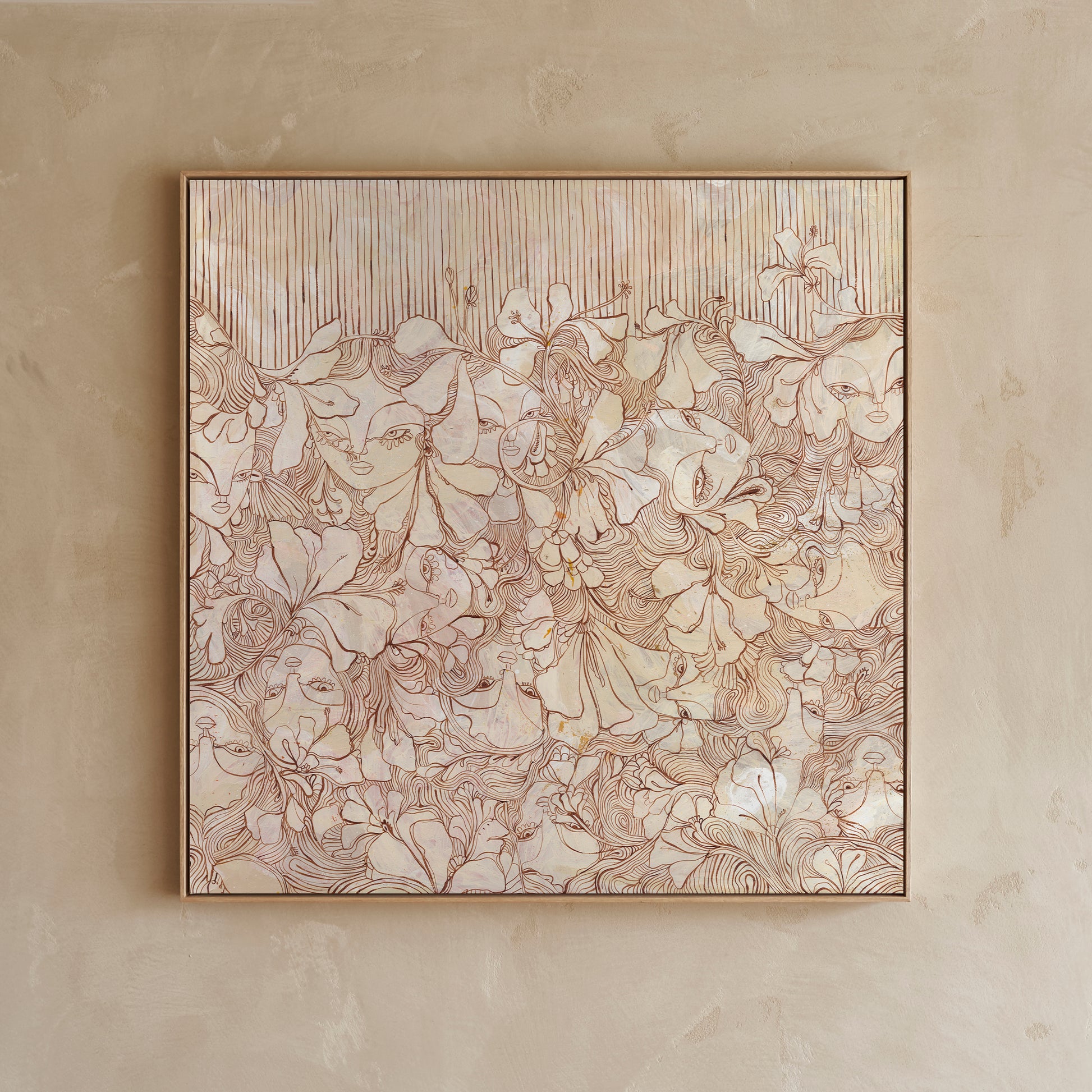 'Flower Song' Canvas Print