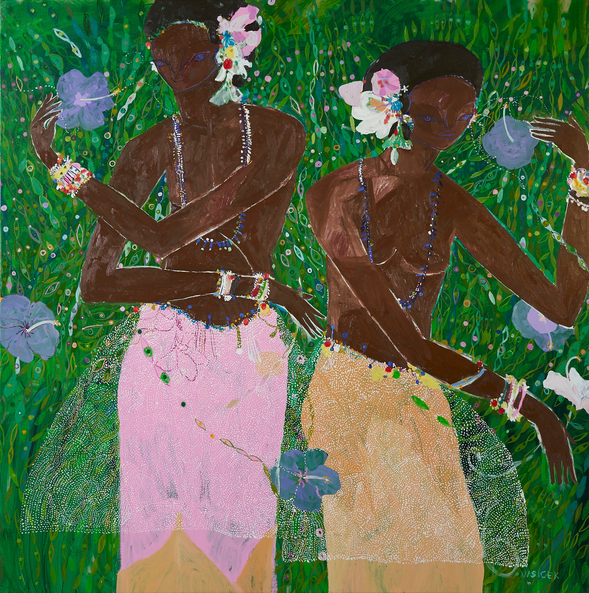 'Hibiscus Dance' Limited Edition Print