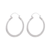Shivani Hoops-brass gold and silver plating