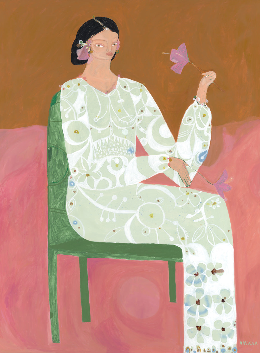 'The Green Chair' Limited Edition Print