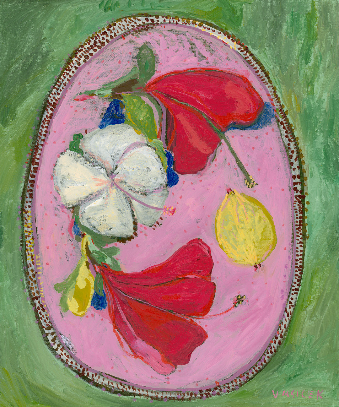 Jungle Bowl Fruits Flowers Limited Edition Print Jai Vasicek jungle-bowl-fruits-flowers-limited-edition-print-jai-vasicek