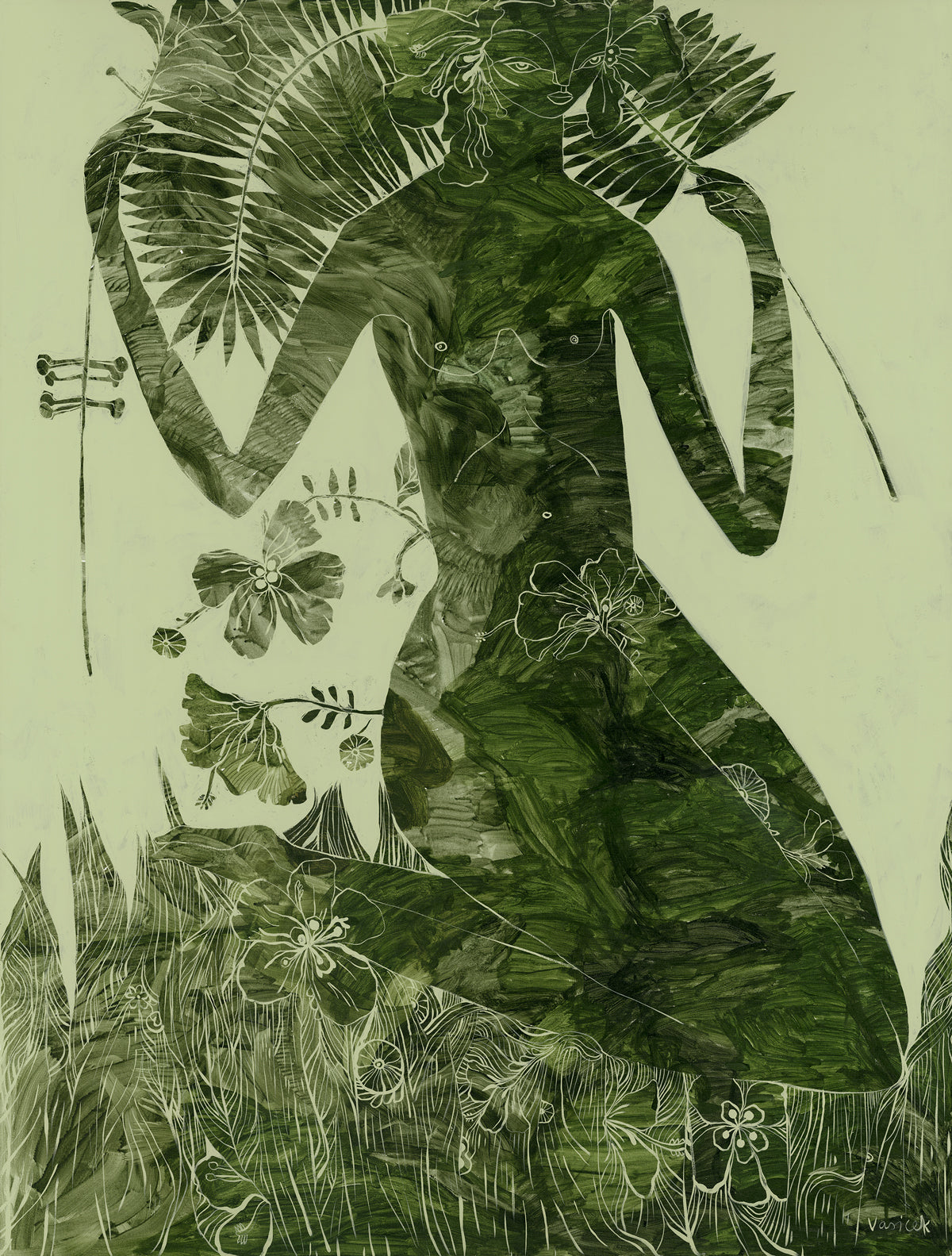 'Jungle Flower' Limited Edition Print