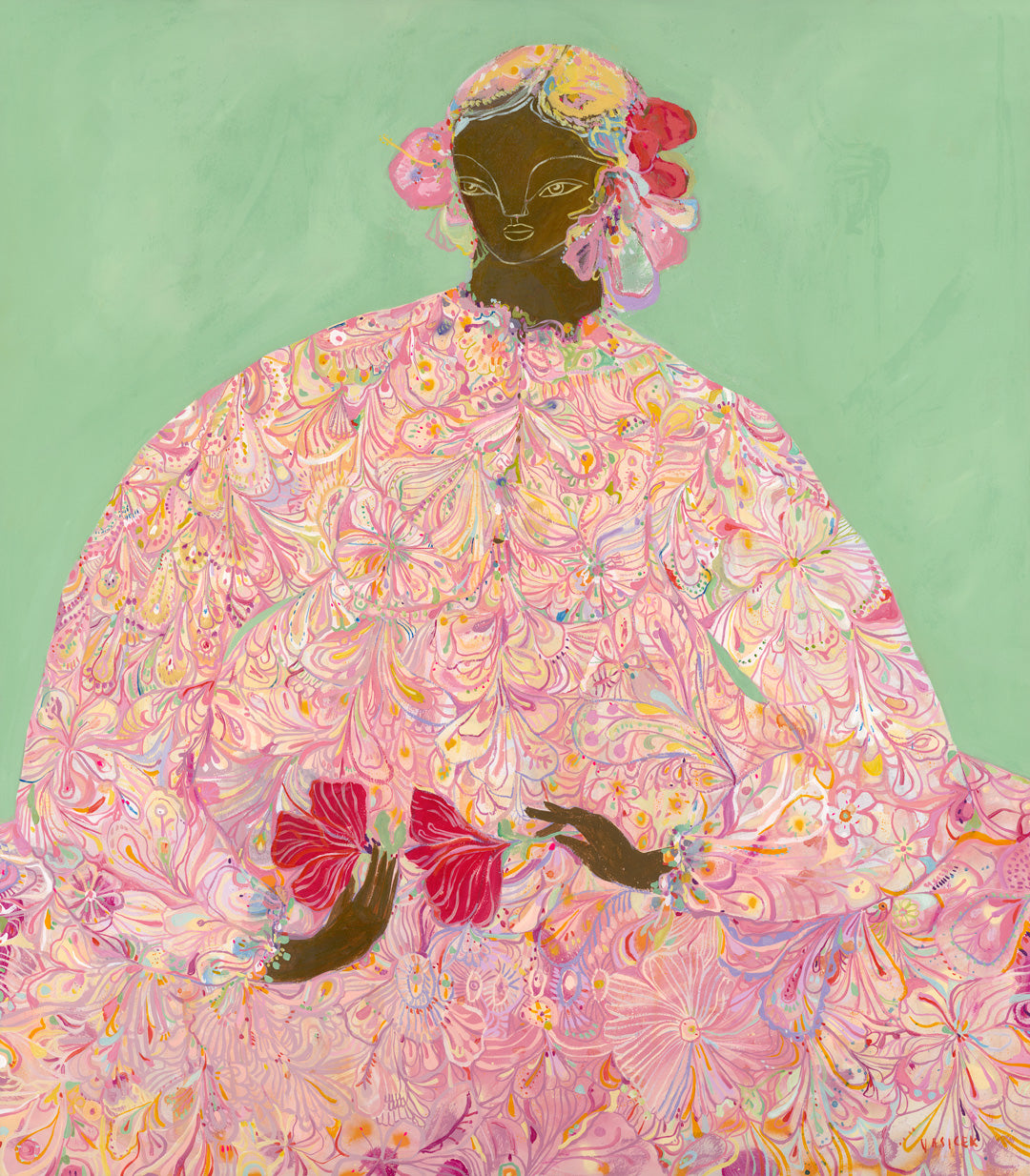'The Hibiscus' Limited Edition Print