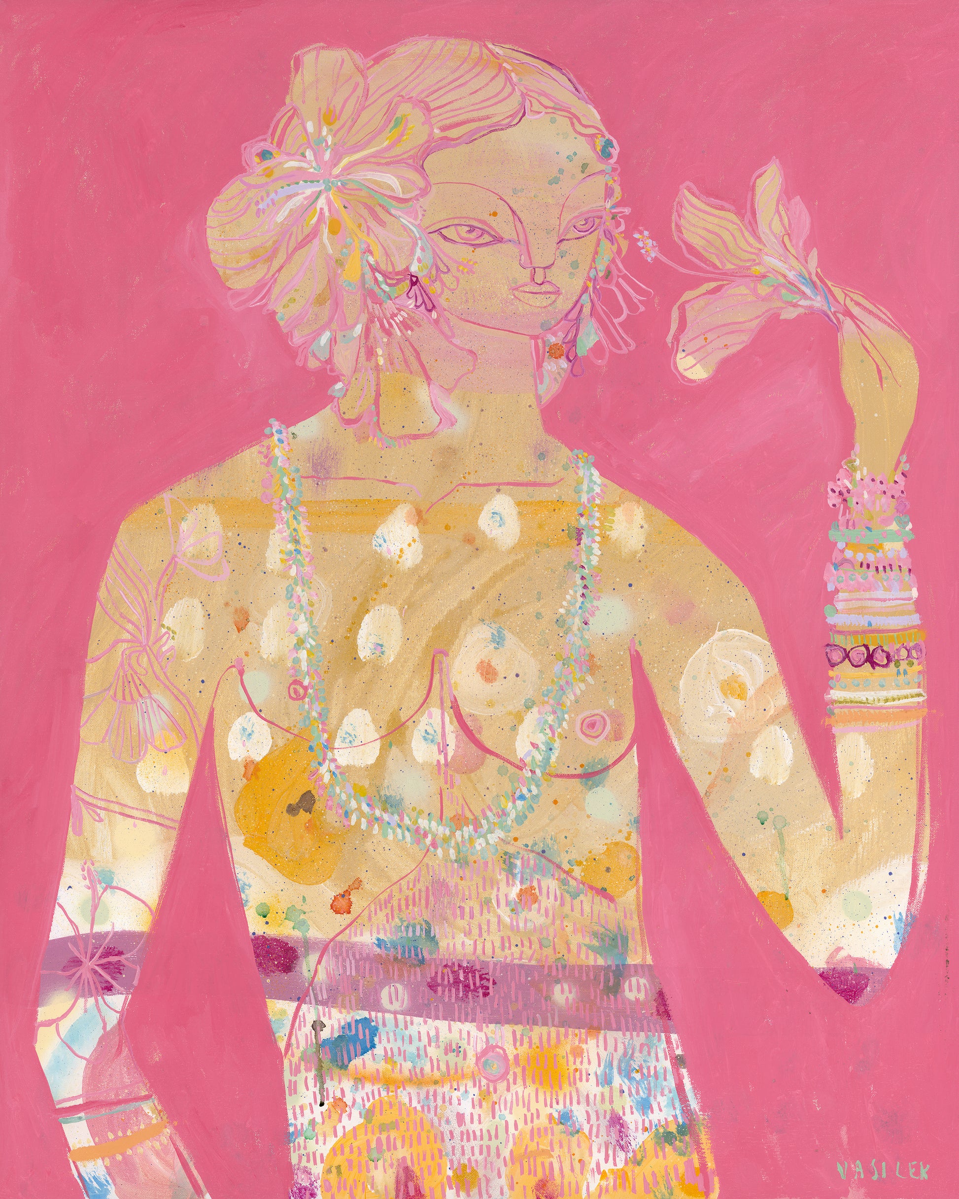 'Tilla Fleur' Limited Edition Print