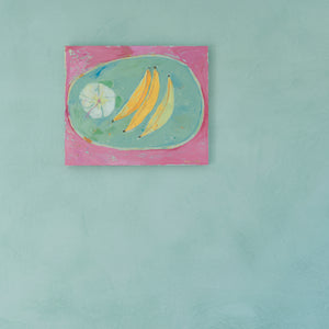 'Jungle Bowl: Bananas & Flower' Original Artwork