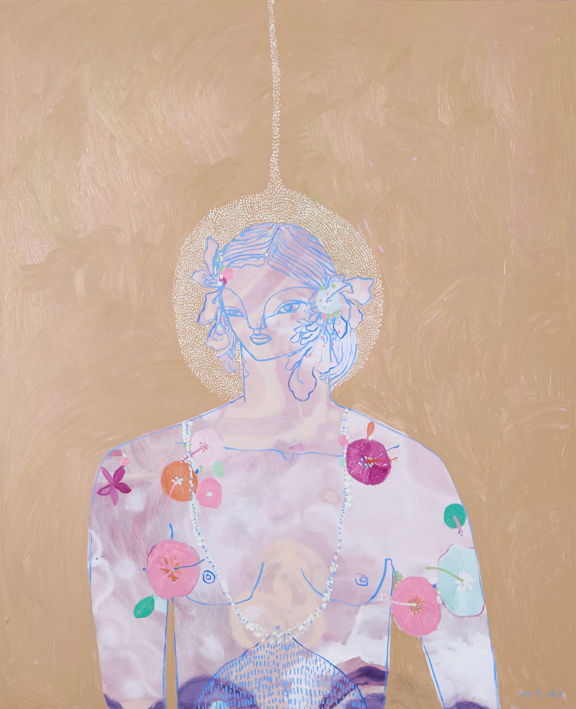 'A Way With Flowers' Limited Edition Print