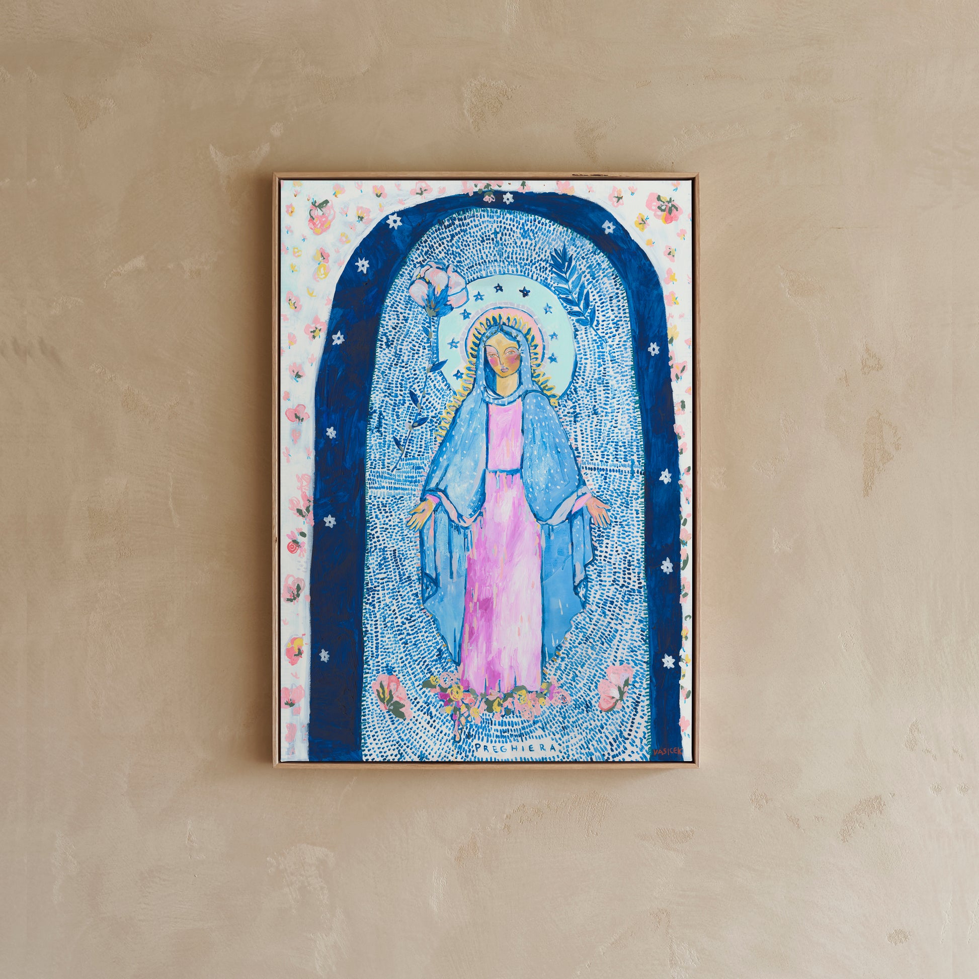 'Preghiera' Canvas Print