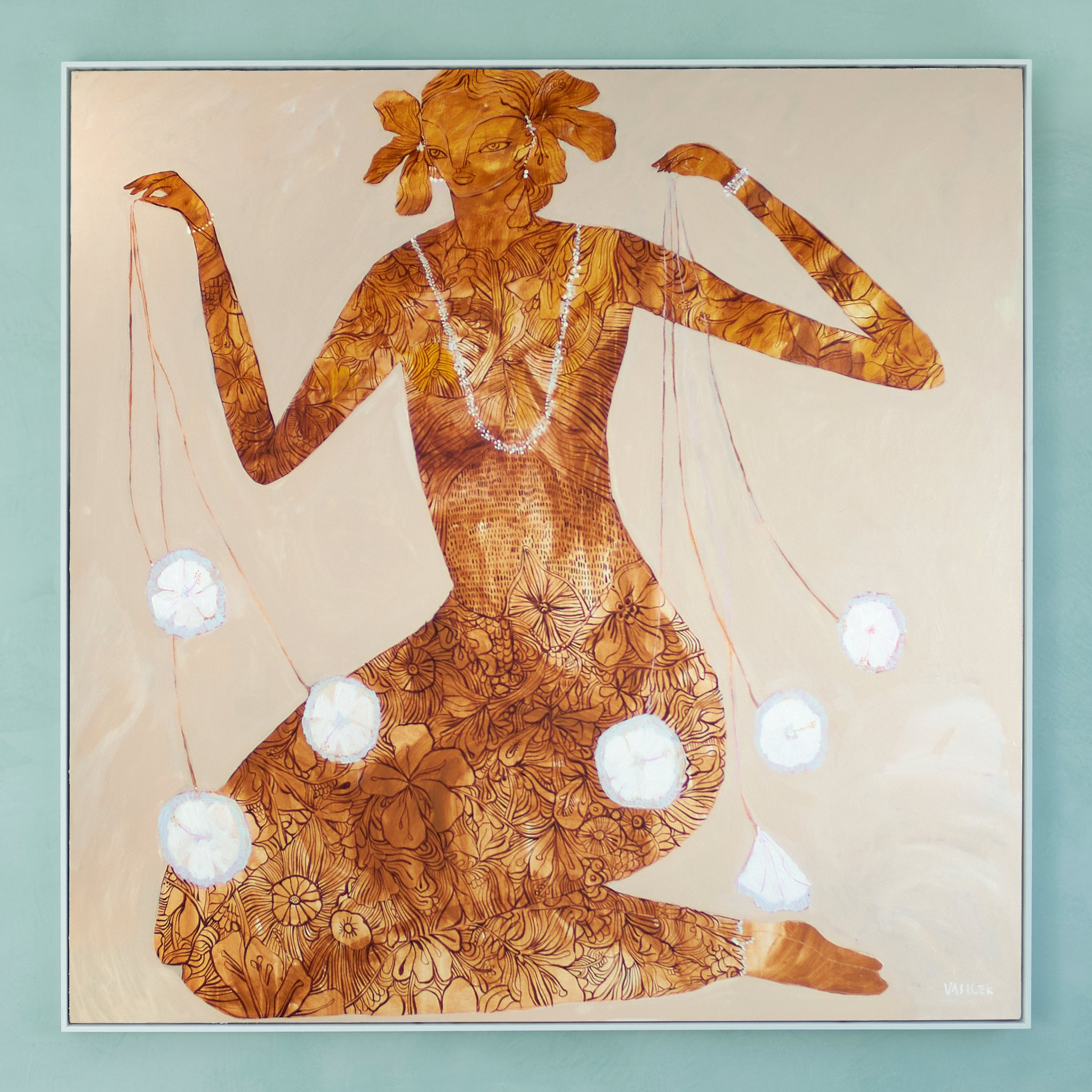 'Seven Flowers' Original Artwork