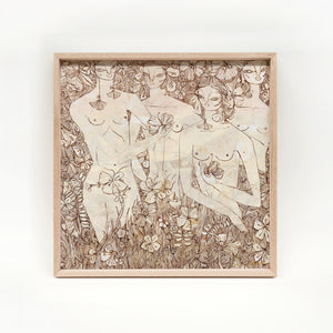 The Flower Circle Limited Edition Print (Small, Framed)