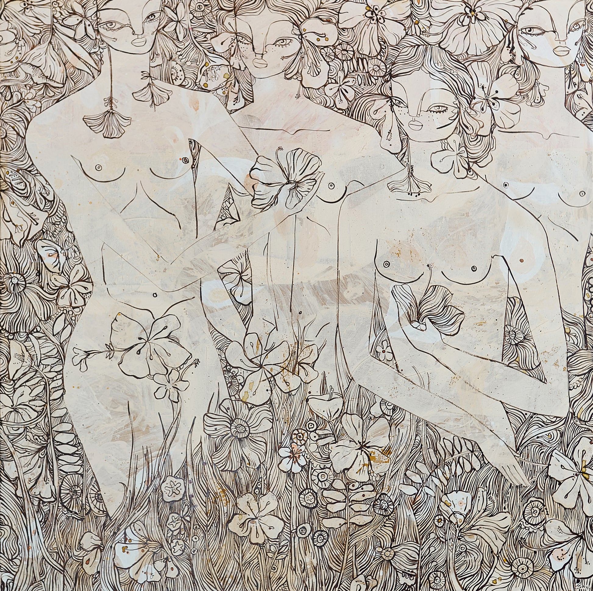 'The Flower Circle' Limited Edition Print
