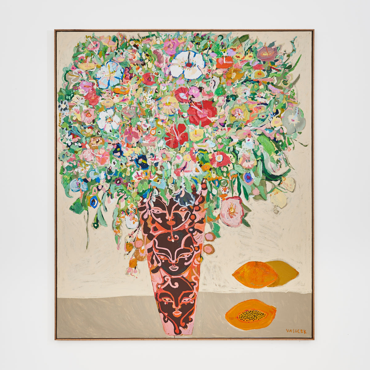 'Tropical Flowers' Original Artwork