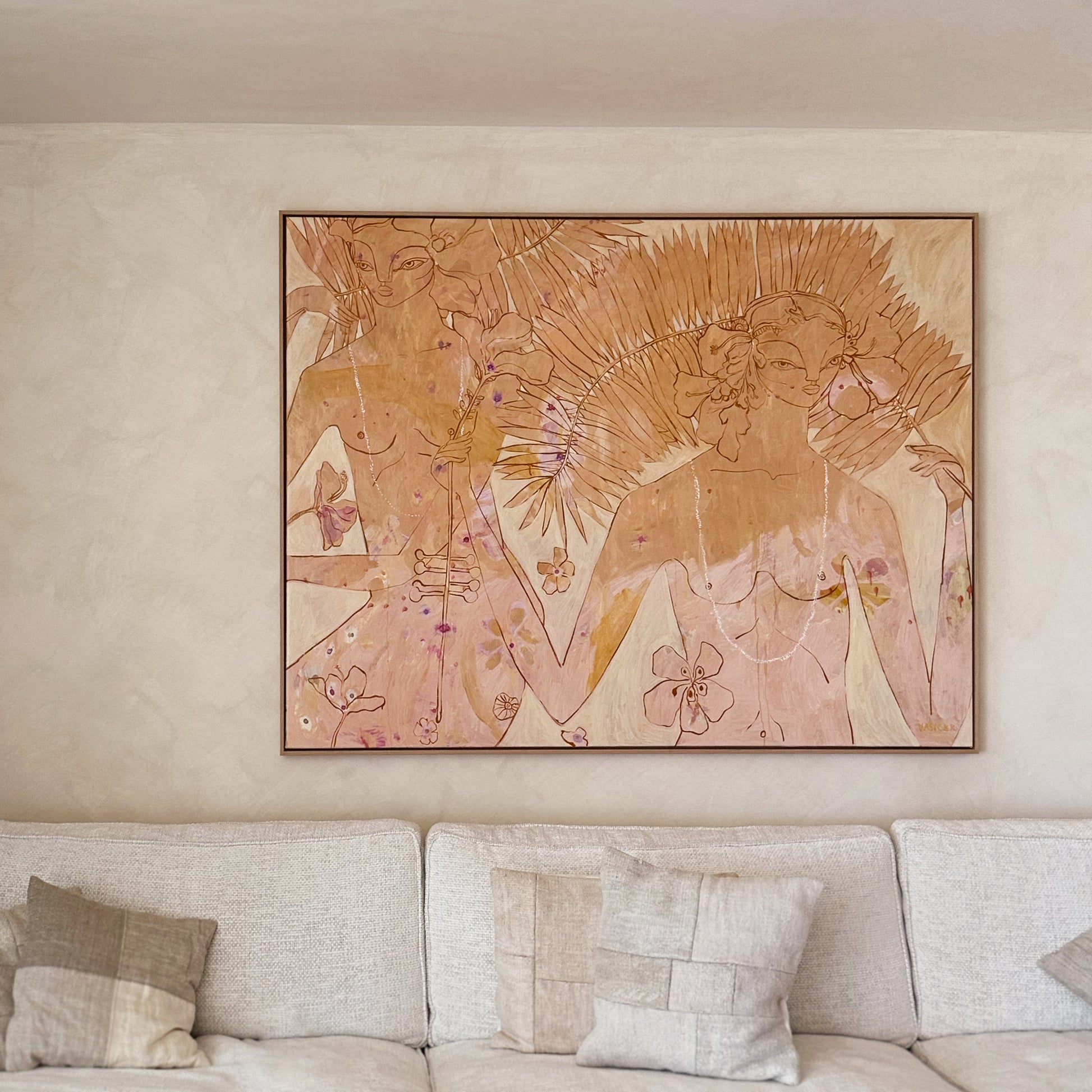 'Two Palms' Limited Edition Print