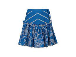 Bonnie embroidered skirt