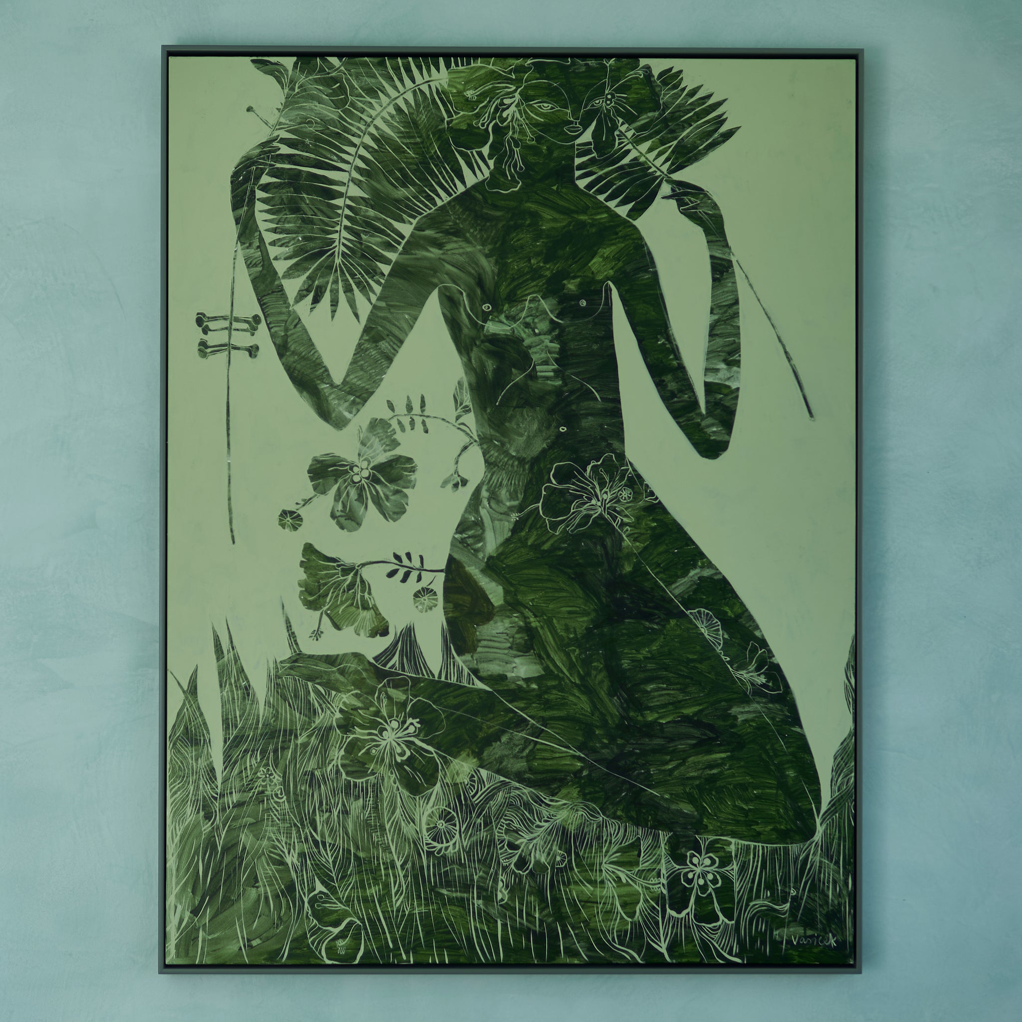 Jungle Flower Original Artwork