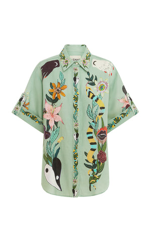 MEAGAN OVERSIZED LINEN SHIRT