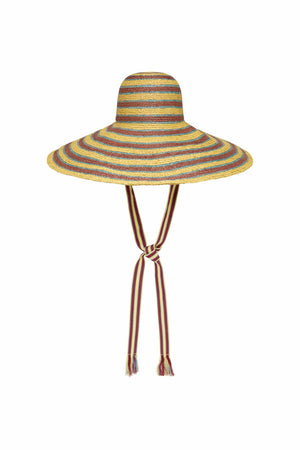 Tamsin Raffia Wide Brim Sunhat