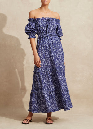 Off Shoulder Maxi Dress