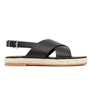 St Agni Basque Espadrille - Black