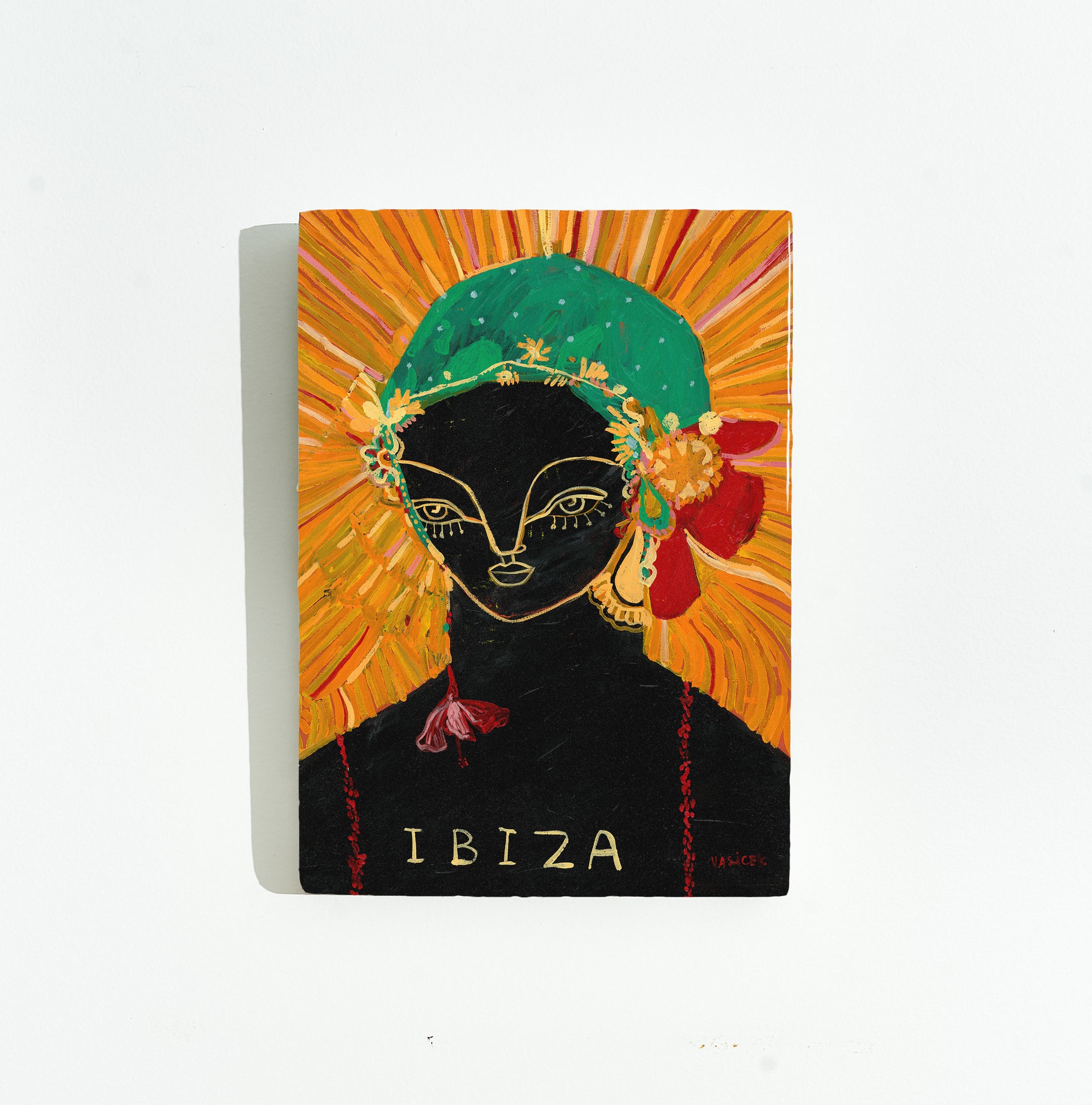 Mujer De Ibiza Limited Edition Tile