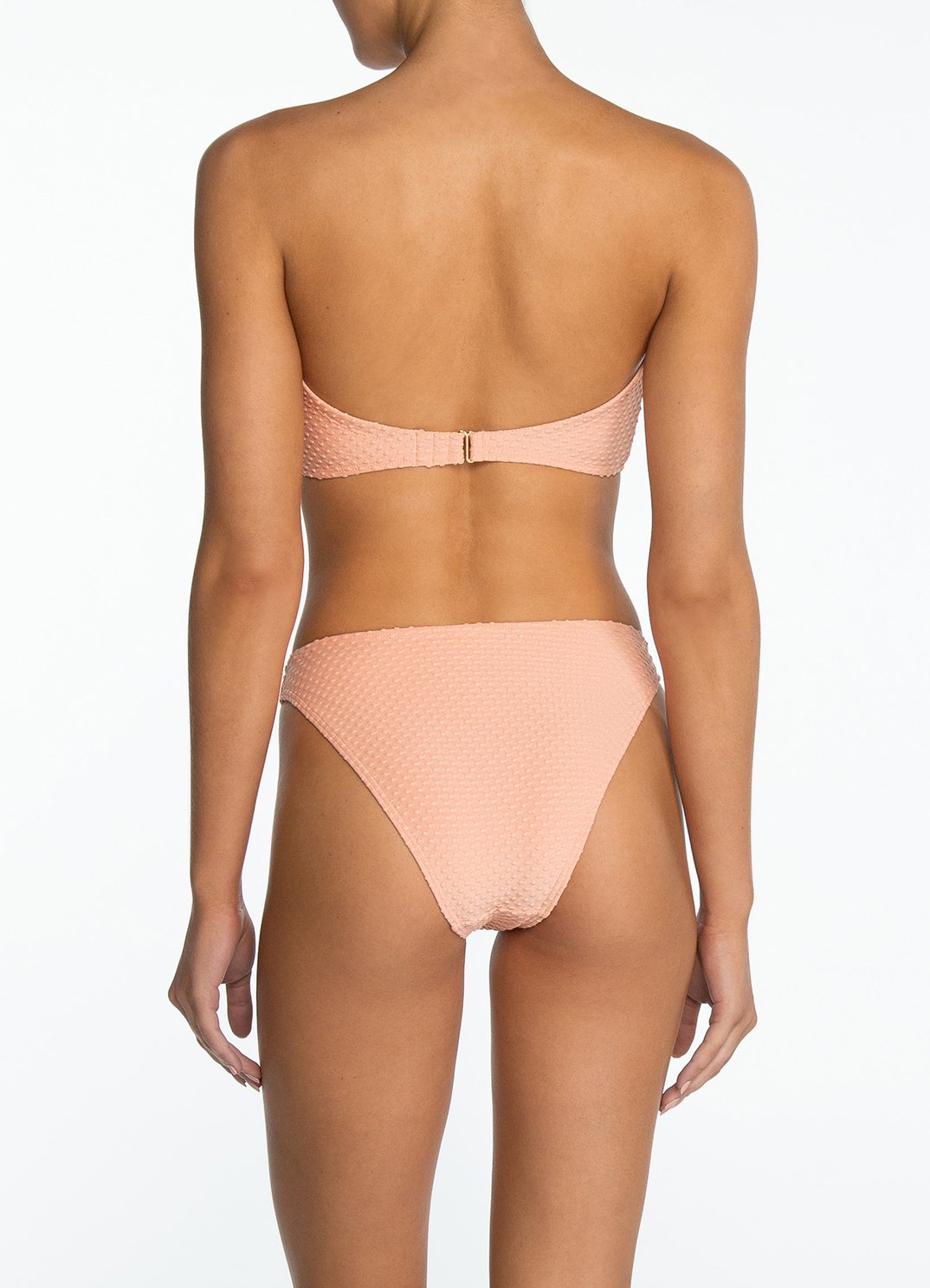 Peony Swimwear Hi Line Pant Apricot Jai Vasicek