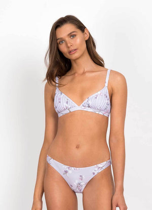Peony Swimwear Pintucked Bralette - Blossom