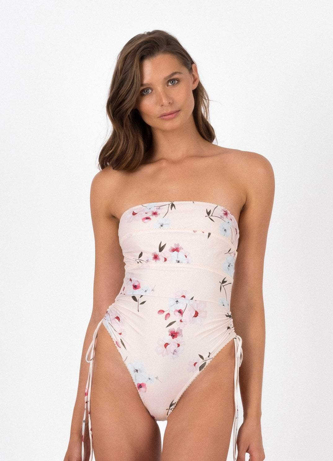 Peony Swimwear Scalloped One Piece - Eden