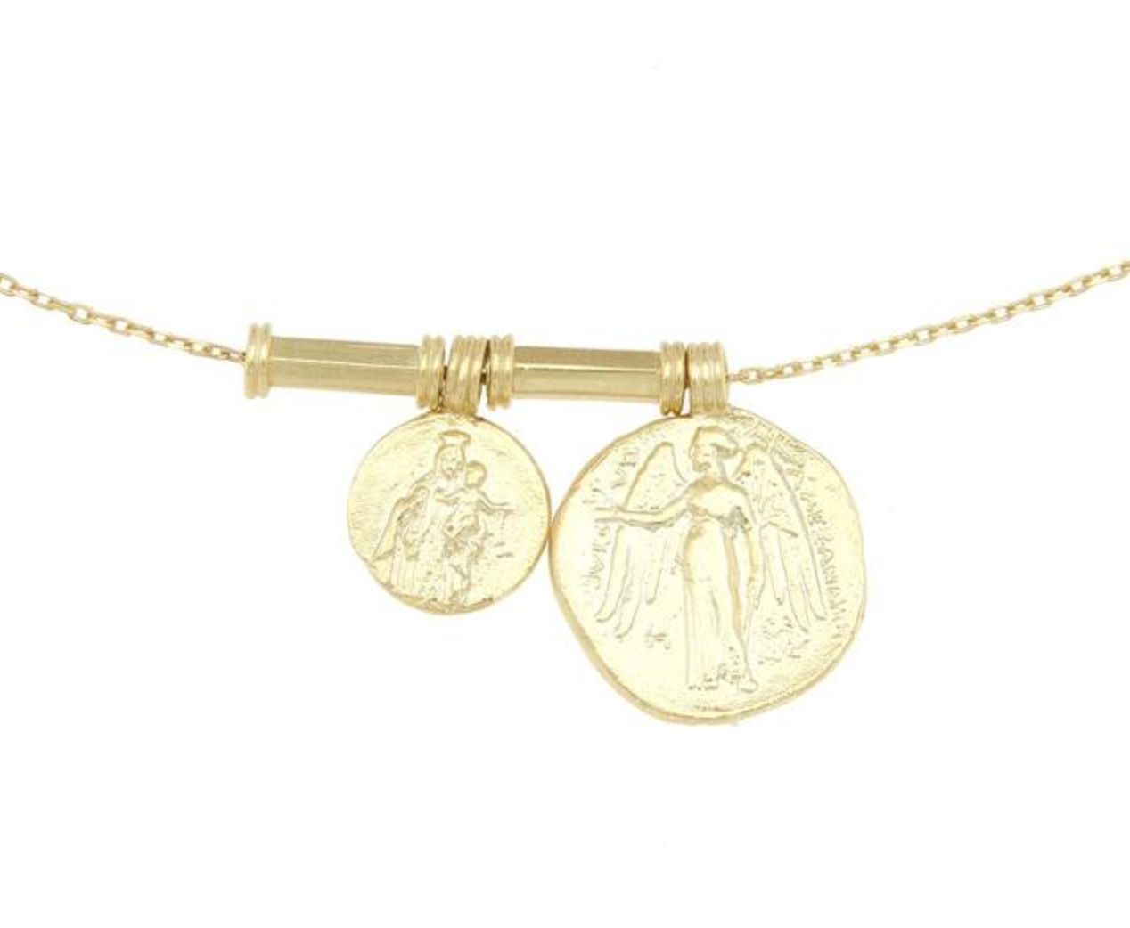 Angelus Necklace - 18K Gold Plated