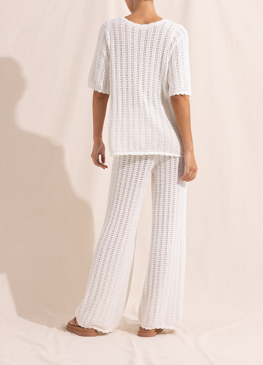 Seashell Pointelle Culotte