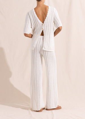 Seashell Pointelle Culotte