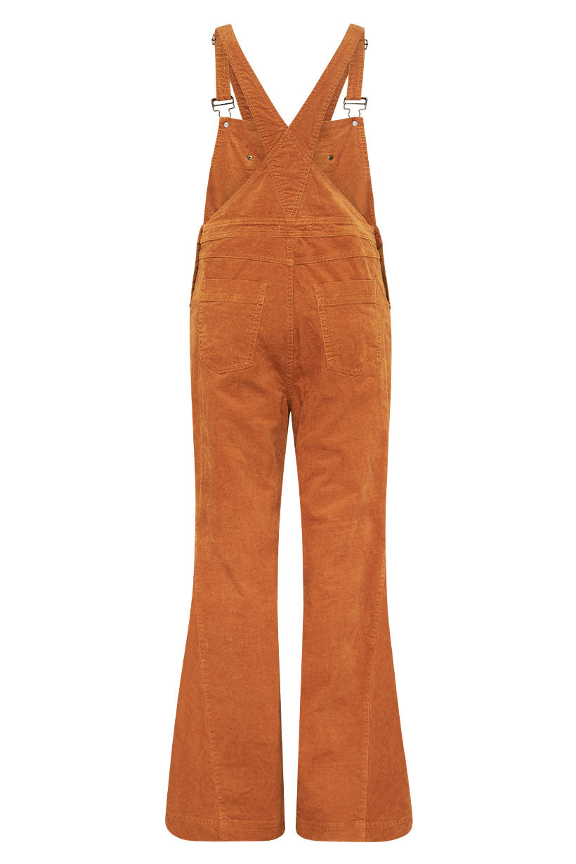 Age of Aquarius Cord Overalls - Tan