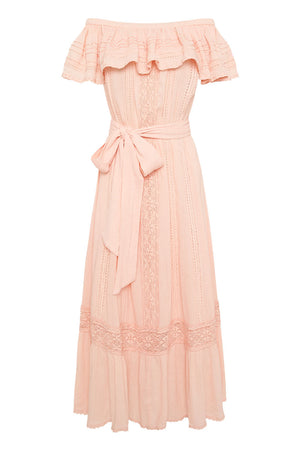 Cassie Lace Gown - Petal