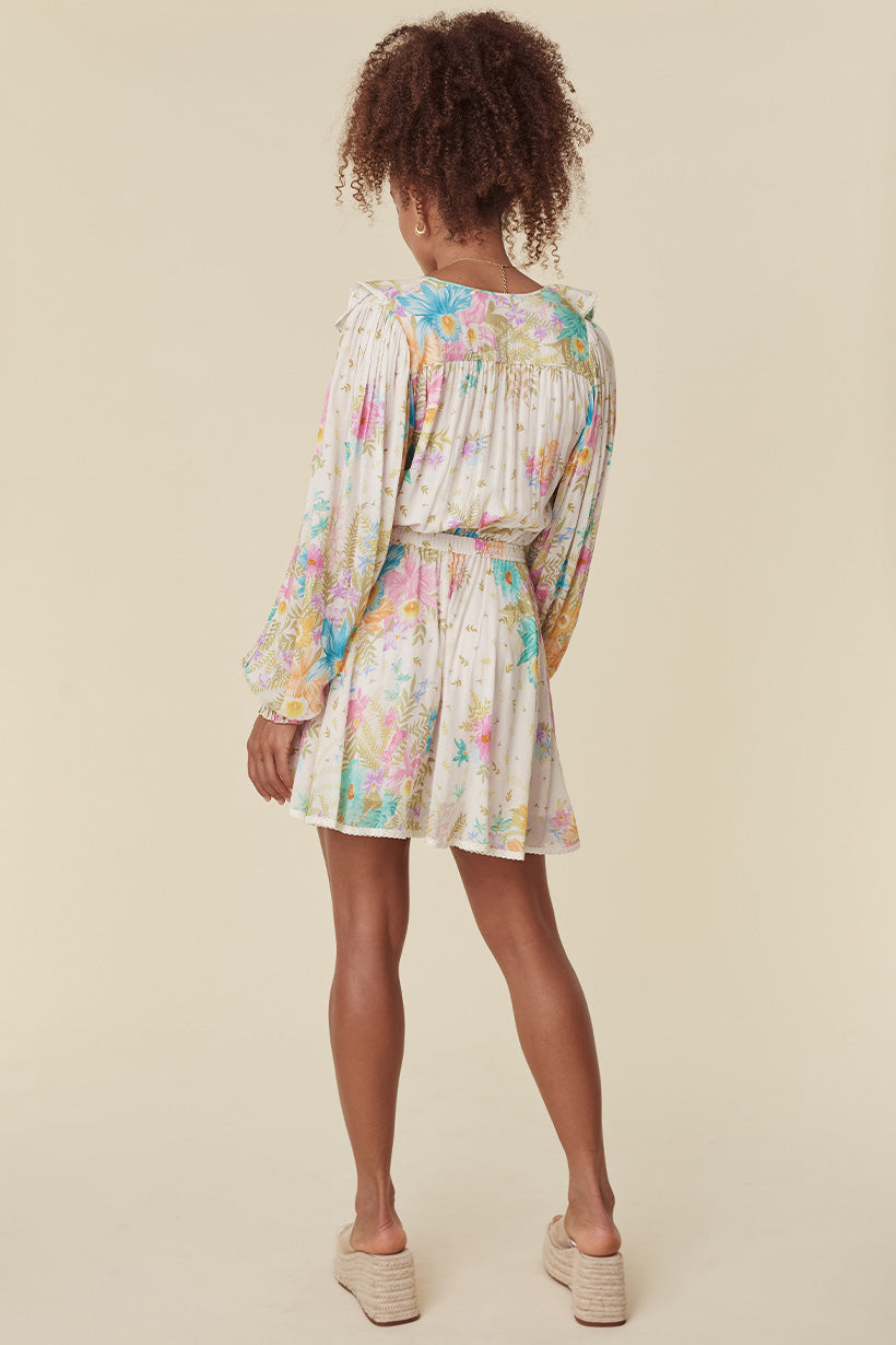 Lei Lei Frill Playdress - Cream Floral