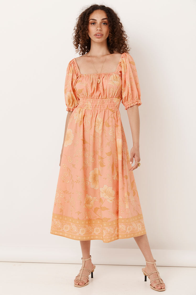 Spell Sloan Soiree Dress - Peach